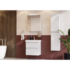 Зеркало-шкаф Roca Oleta 60 левый, белый матовый (A857645501)