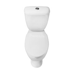 Унитаз-компакт Santeri Воротынский Комфорт 360х670х787 косой выпуск, белый (1.P403.5.S00.00B.F)