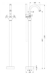Смеситель Gemy G7099