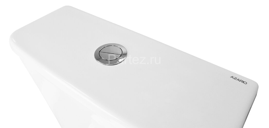 Унитаз-компакт Azario AVERO 660x360х820 напольный, безободковый в комплекте с бачком, смывным механи