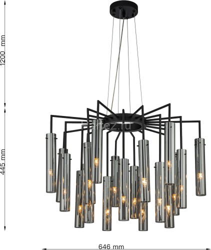 Подвесная люстра Favourite 4501-21P