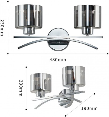 Бра Arte Milano 278207/2B Ni