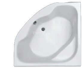 Ванна акриловая Santek Мелвилл симметричная 140х140 белая
