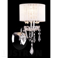 Бра Eurosvet 2045/1 хром / белый