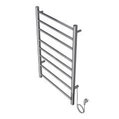 Полотенцесушитель электрический AZARIO PARMA 500/800 8 секций, диммер справа, хром (AZ10858)