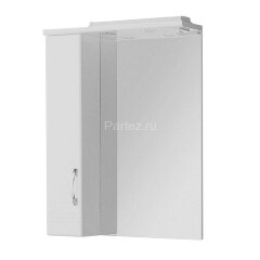 Зеркало-шкаф AQUATON ОНДА-60 левый, белый (1A009802ON01L)