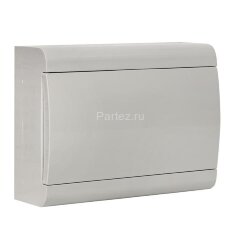 Щит ЩРН-П-12 "SlimBox" IP41 бел. дверца PROxima EKF sb-n-12w