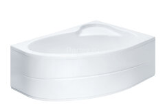 Ванна акриловая Santek МАЙОРКА XL асимметричная 160х95 левосторонняя белая