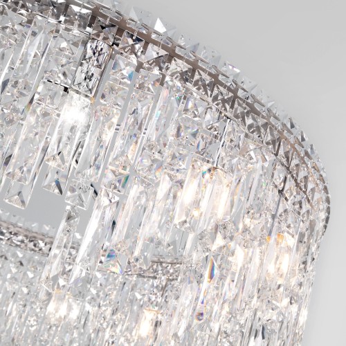 Подвесная люстра Eurosvet 60159 хром