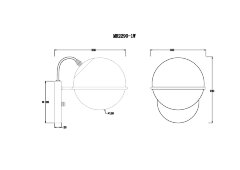 Бра MyFar MR2290-1W