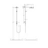 27164000 XX Raindance Connect 240 Showerpipe, держатель 460 мм, ½’ АКЦ!!!