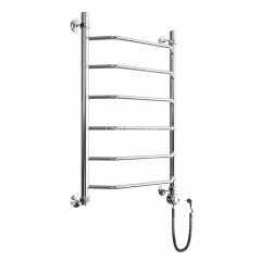 Полотенцесушитель электрический ДВИН E 80/50 К эл ТЭН справа полированный (4627085910299)