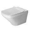 Унитаз подвесной Duravit Durastyle 373x540x393 без смывного края, с сиденьем, белый (45510900A1)