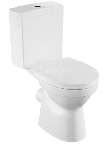 Унитаз-компакт Vitra Norm Eisberg 355х640х805, сиденье термопласт с микролифтом, белый (9844B099-720