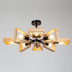 Потолочная люстра Arte Lamp A8030PL-8BK