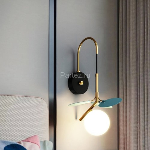 Бра ImperiumLoft matisse-bluew01