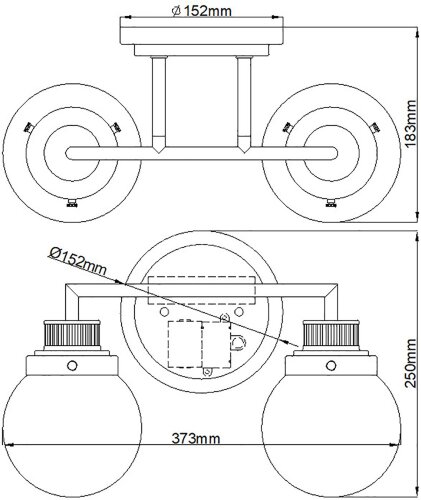 Бра Hinkley QN-POPPY2-HB-BATH