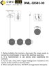 Подвесной светильник Omnilux OML-52503-03