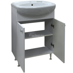 Комплект тумба Моника New 50 напольная 500х800х300 с раковиной Арго 50 (CS00076238)