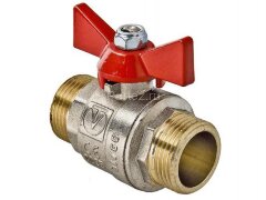 Кран шаровой 1&quot; н-н баб. VALTEC BASE