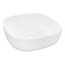 Раковина-чаша Azario 450х450х140 накладная, округлая, белый глянец (AZ-2269)