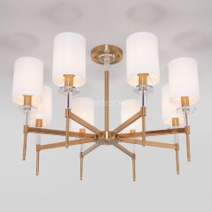 Потолочная люстра Eurosvet 60132/8 латунь