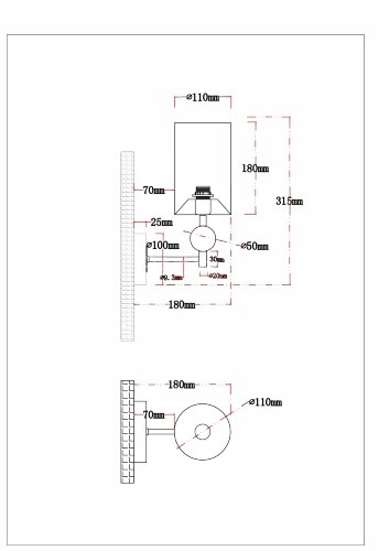 Бра Arte Lamp A4027AP-1PB