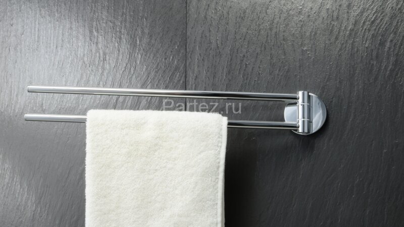 Полотенцедержатель Fixsen Hotel поворотный, хром (FX-31002A)