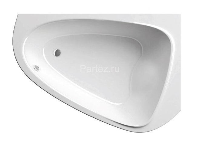Ванна акриловая Ravak LOVE STORY II PU-PLUS P белая