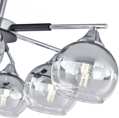 Потолочная люстра Arte Milano 339354/6 CR+BK