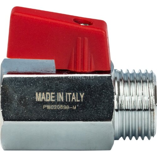 Кран шаровой мини ВР/НР 1/2" Stout