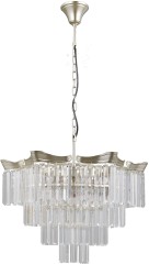 Подвесная люстра ILLUMICO IL3575-6+3PSQ-24 GD LYRA