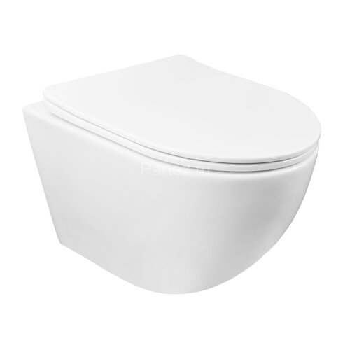 Сет AZARIO инсталляция + унитаз Gloria с быстросъемным сидением микролифт + клавиша черная матовая (