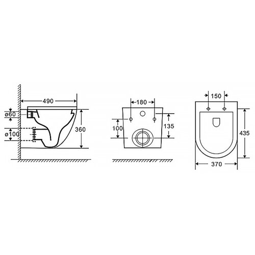 Сет AZARIO инсталляция + унитаз Gloria с быстросъемным сидением микролифт + клавиша черная матовая (