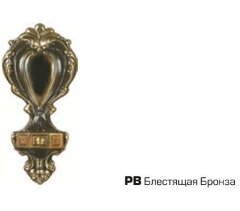 Бра Ambiente 2118/1 PB Leaf crystal