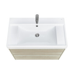 Тумба под раковину Roca Ona 800 подвесная, 2 ящика, светлый дуб (A857630512)