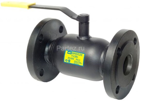 Кран шаровой стальной 11с38п Dу 32 Pу40 ф-ф