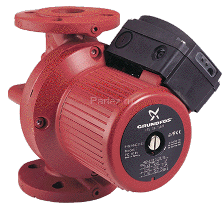 Циркуляционный насос Grundfos UPS 40-60/2 F серии 200, 3 х 400 В