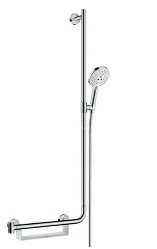 26326400 Raindance Select S 120/Unica Comfort 1.10 m R душевой набор белый/хром