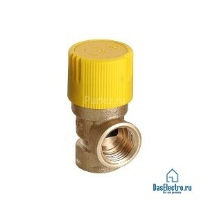 Клапан предохранительный нерегулируемый 1/2" до 6 атм. VALTEC