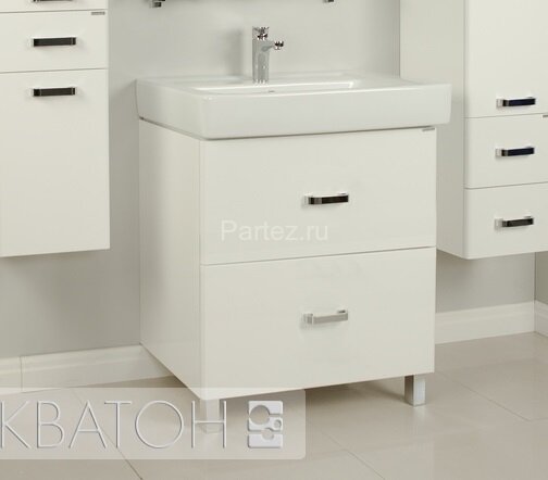 Тумба под раковину AQUATON Америна 80 Н, белая (1A169401AM010)