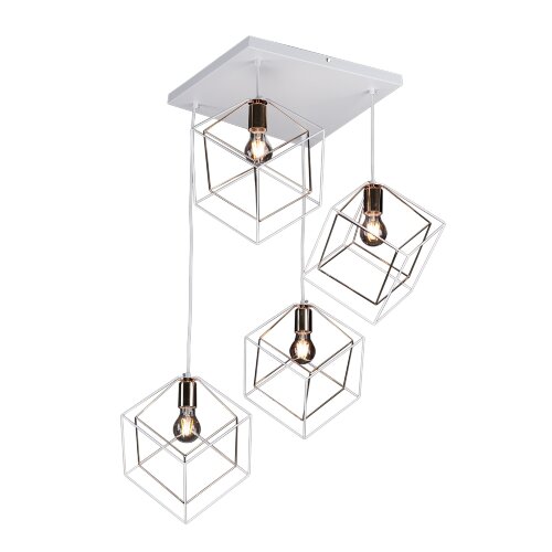 Подвесной светильник Imex MD.0830-4-P WH+FGD