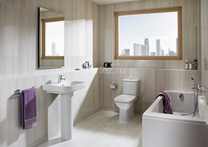 Раковина Roca DEBBA 550x440х170 мм, уст.компл., белая (7.3279.9.500.Y)