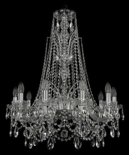 Подвесная люстра Bohemia 1411/10/240/XL-84 Ni