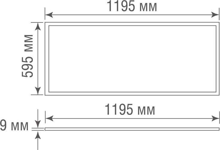 Светодиодная панель Donolux DL18015WW1YG