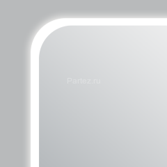 Зеркало AZARIO Glory 600х800 с подсветкой, сенсорный выключатель с функцией диммера (AZ-Z-017CS)