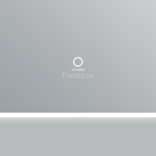 Зеркало AZARIO Glory 600х800 с подсветкой, сенсорный выключатель с функцией диммера (AZ-Z-017CS)