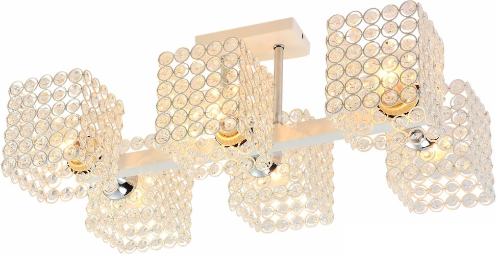 Потолочная люстра Reluce 01335-0.3-06 WH+CR