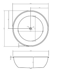 Акриловая ванна ABBER AB9279