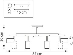 Потолочная люстра Lightstar LR718378
